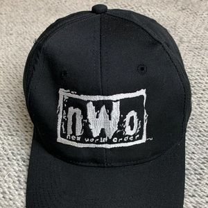 Vintage NWO New World Order WCW WWF Wrestling Hat
